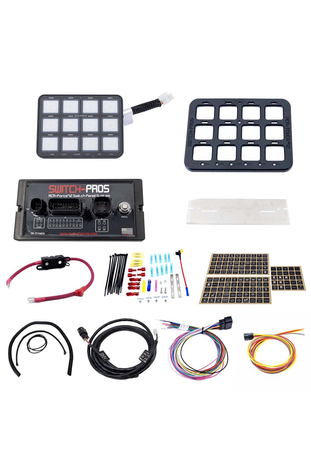Switch Pros 12 - RCR-FORCE 12 System with Bluetooth