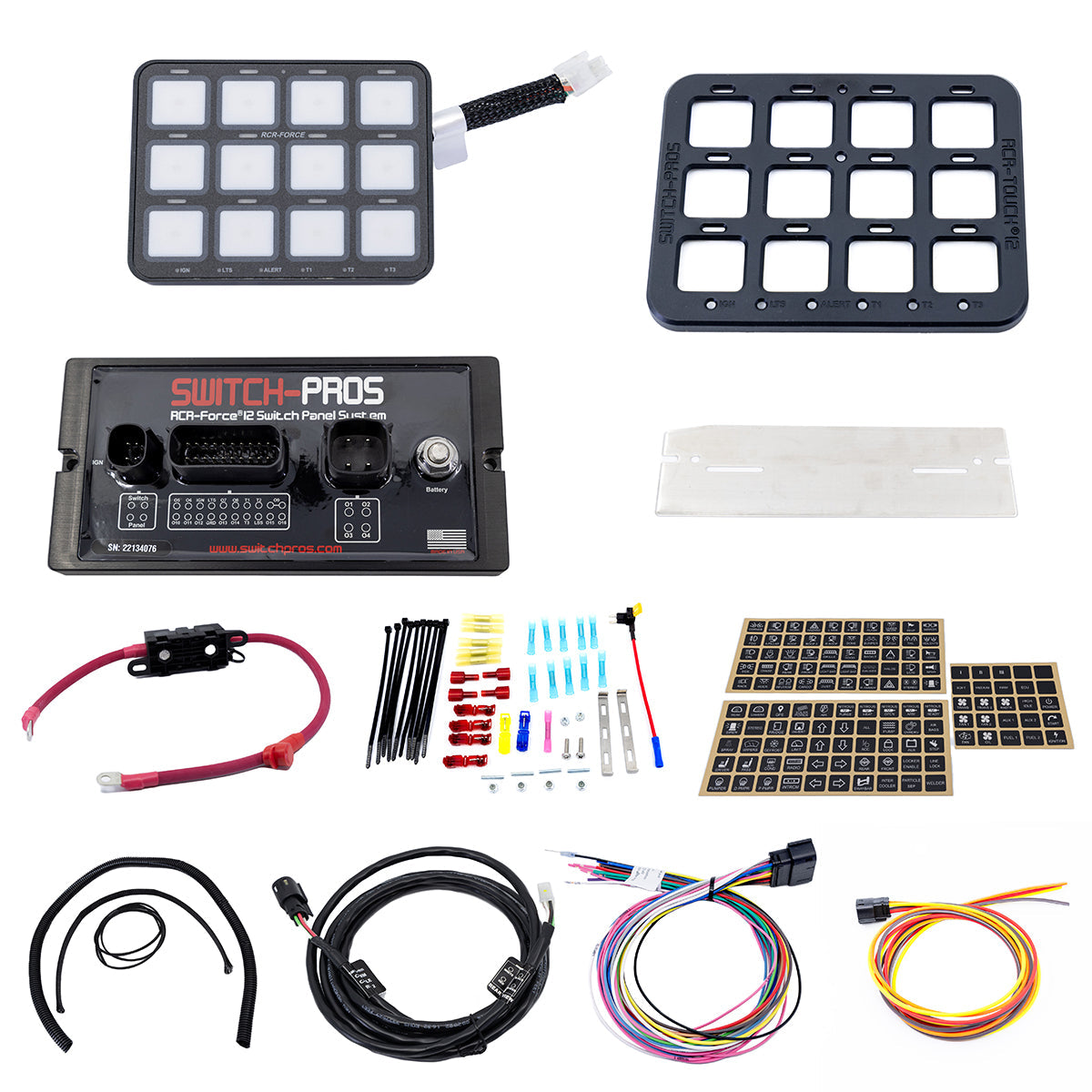 Switch Pros 12 - RCR-FORCE 12 System with Bluetooth