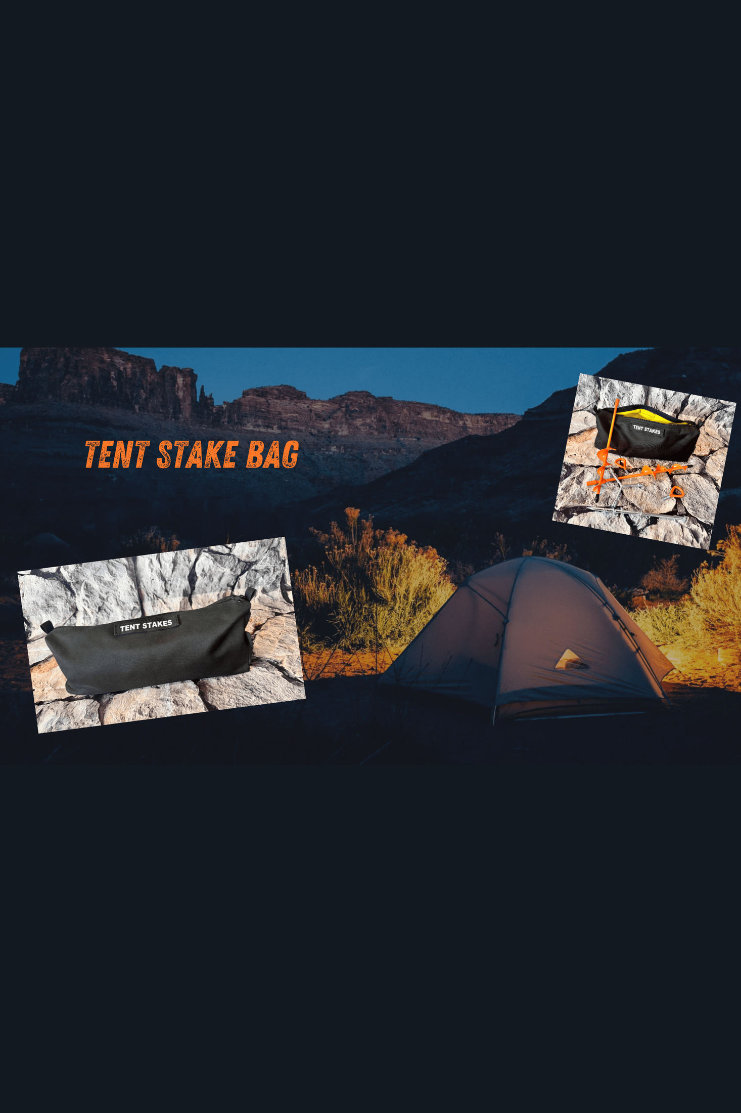 Tent Stake Bag