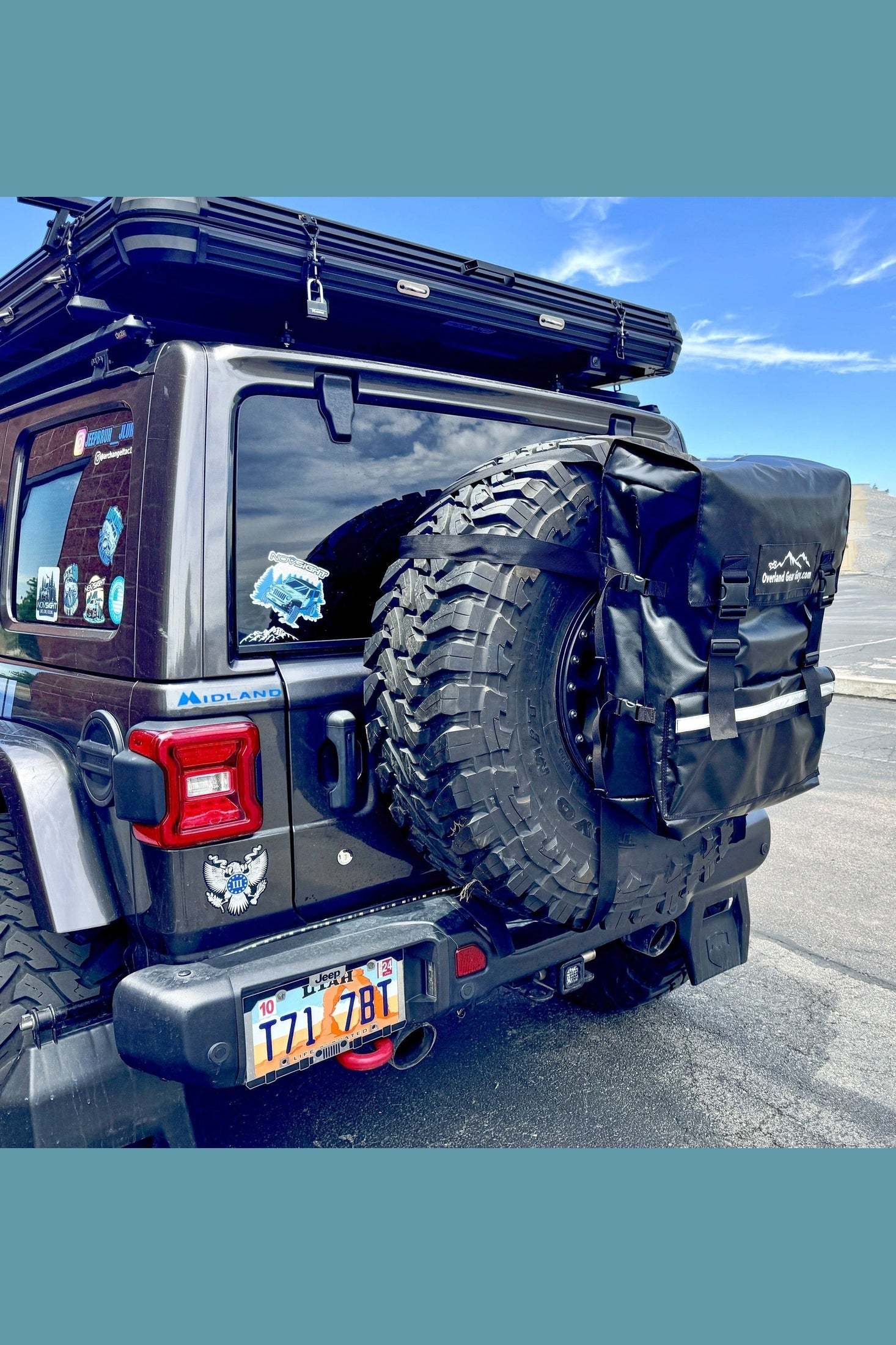 The Max Adventure Spare Tire Trash Bag