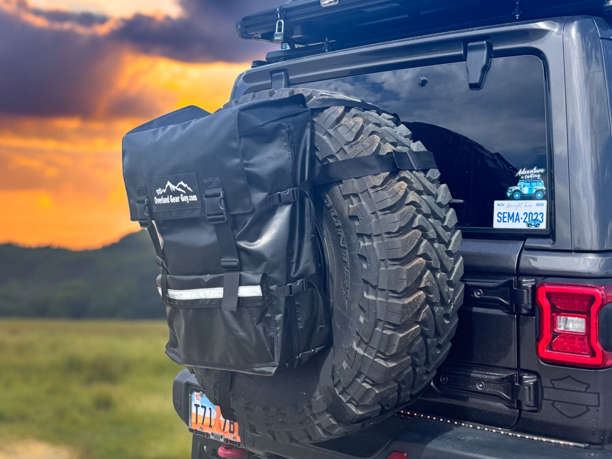 The Max Adventure Spare Tire Trash Bag