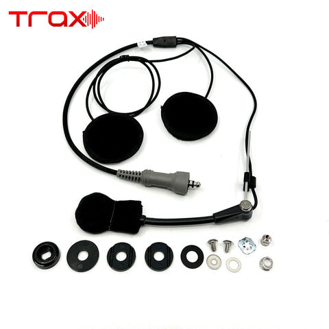 Trax Open Face Helmet Wiring Kit