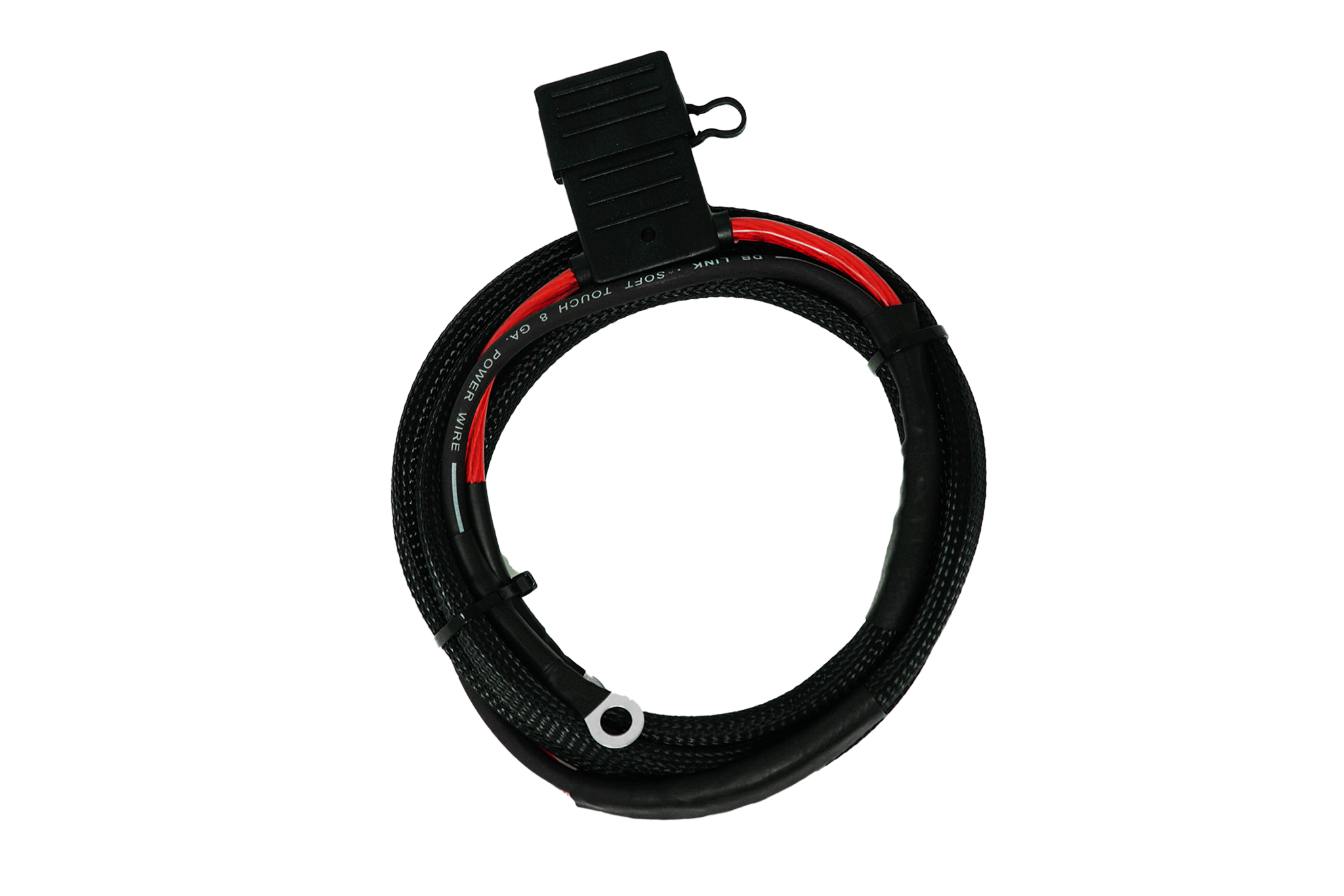 86" Power Harness for Amplifier Installation - 80 Amp Fused | 7 FT+ | UTVS-HRN-AMP-PWR-86