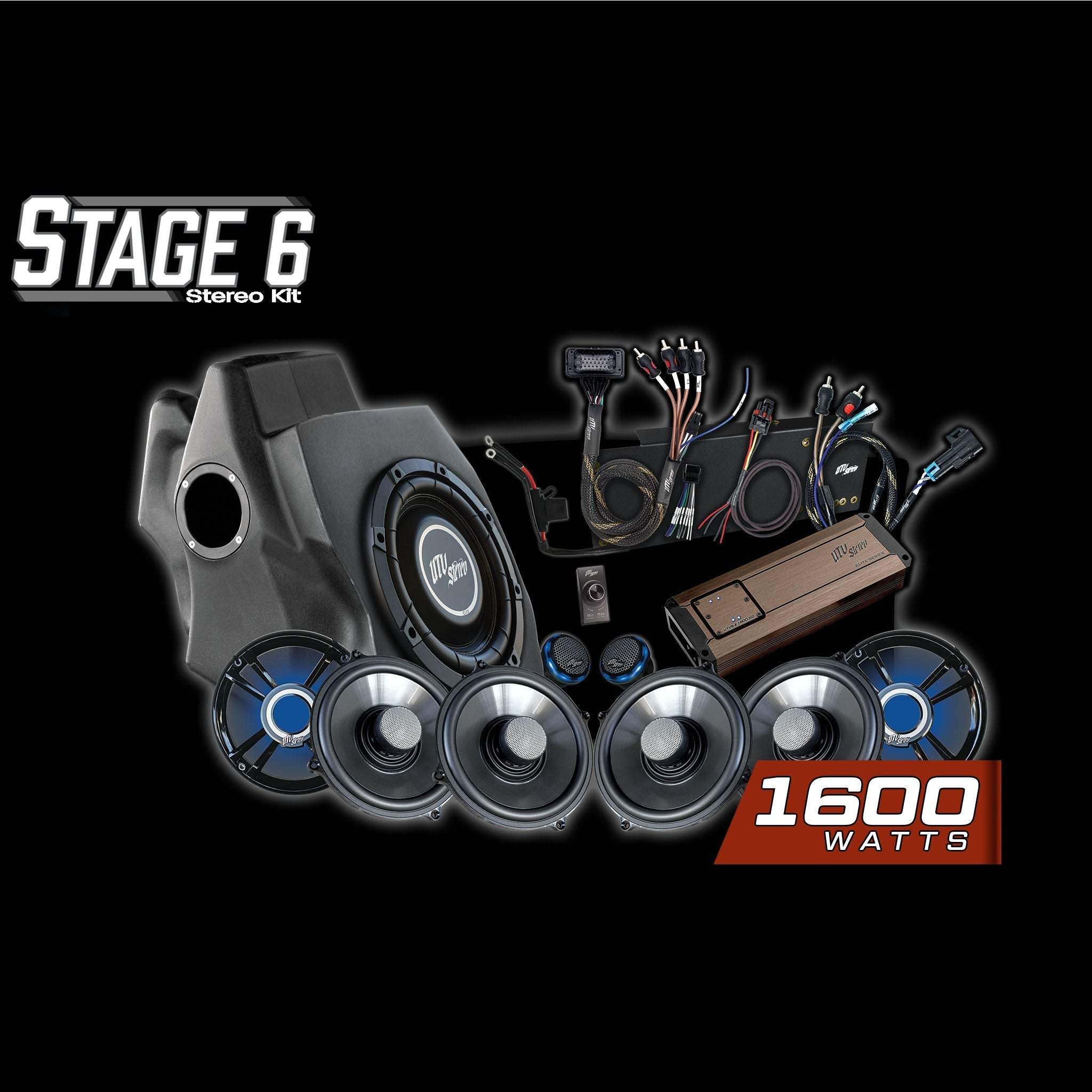 Polaris RZR® Pro Series Ride Command® Stage 6 Stereo Kit | UTVS-PRO-S6-RC