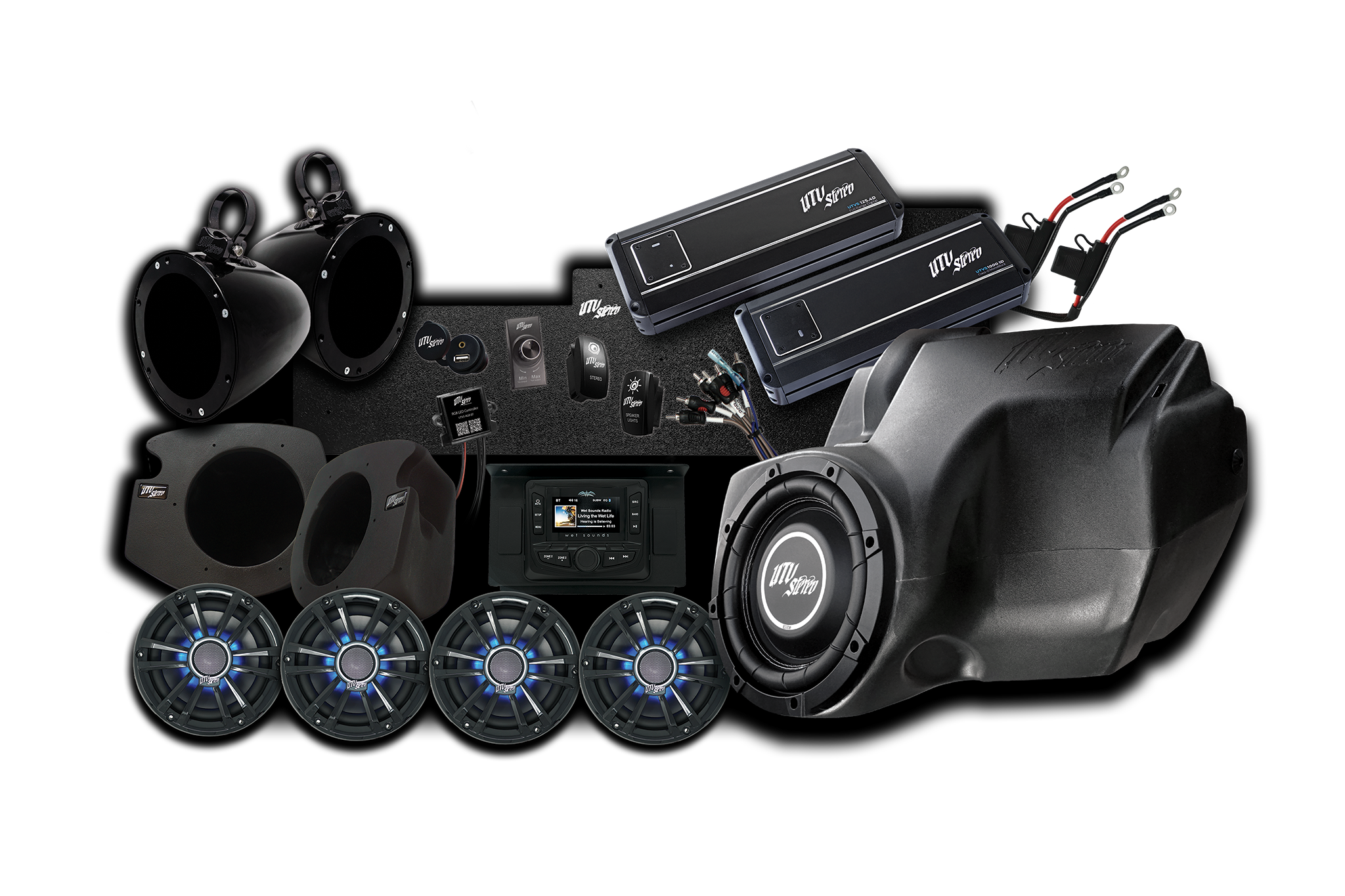 RZR® Signature Series Stage 7 Stereo Kit | Unmatched UTV Sound System
