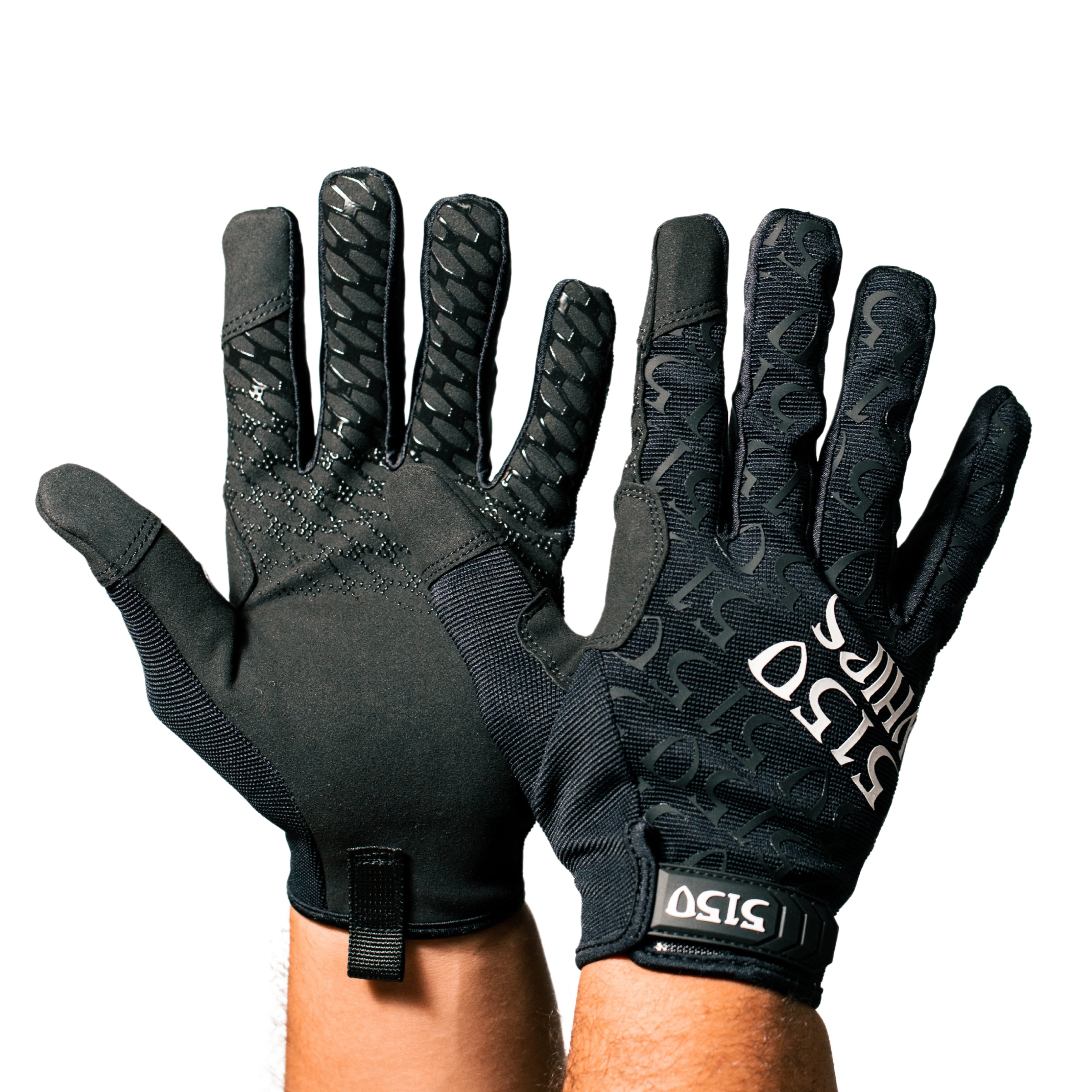 5150 211 gloves with padded palm, touchscreen compatibility, and velcro closure for offroad adventures
