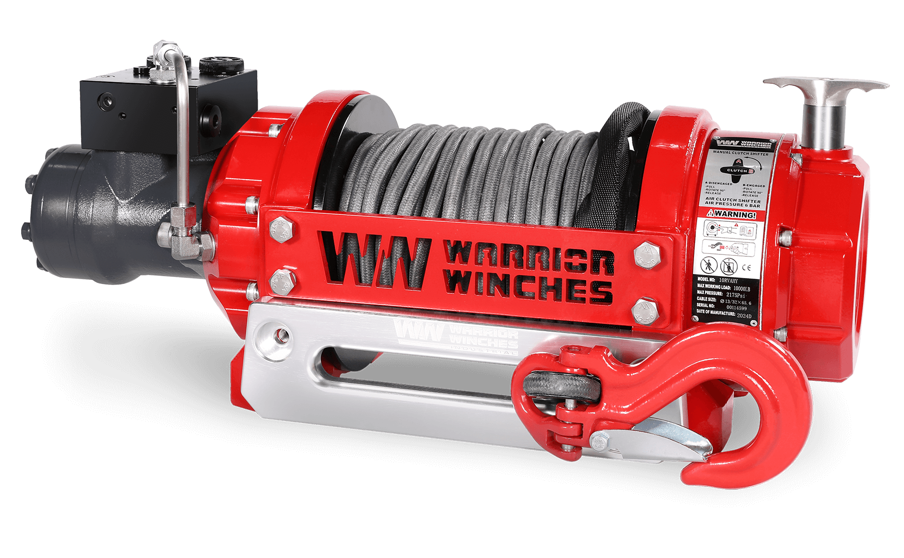 RV Series Hydraulic Winches - Heavy-Duty Industrial & Commercial