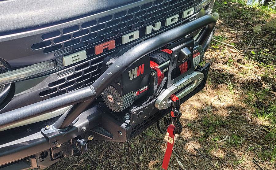 Samurai 12,500 LB Electric Winch - Synthetic Rope | Powerful & Durable