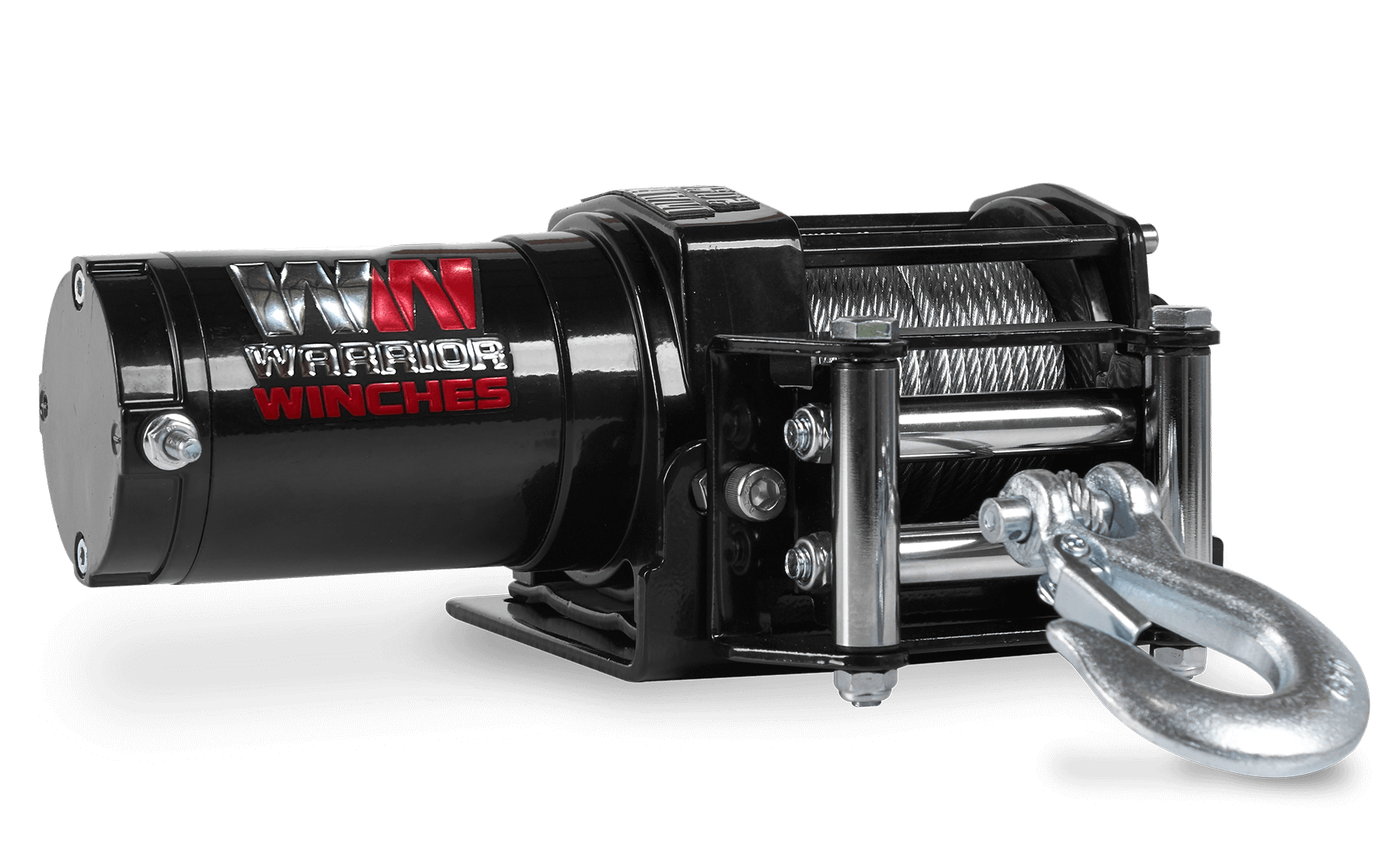 Ninja 2,000lb 12v electric winch with steel rope and heavy-duty hook