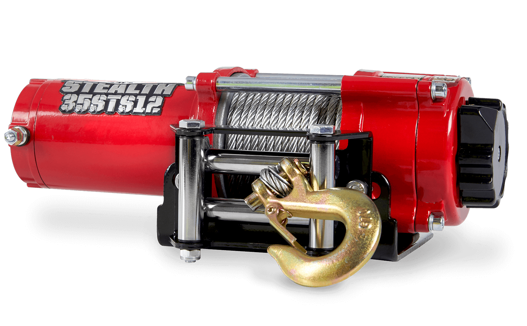Stealth 3,500 LB Electric Winch - Steel Rope | Powerful & Reliable