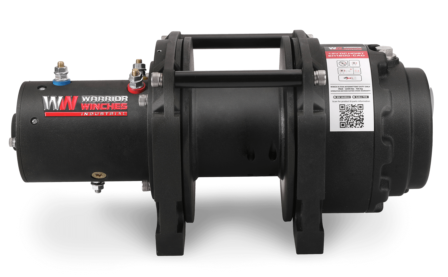 EH1600 12V Industrial Hoist - Heavy Duty Lifting for Industrial Use