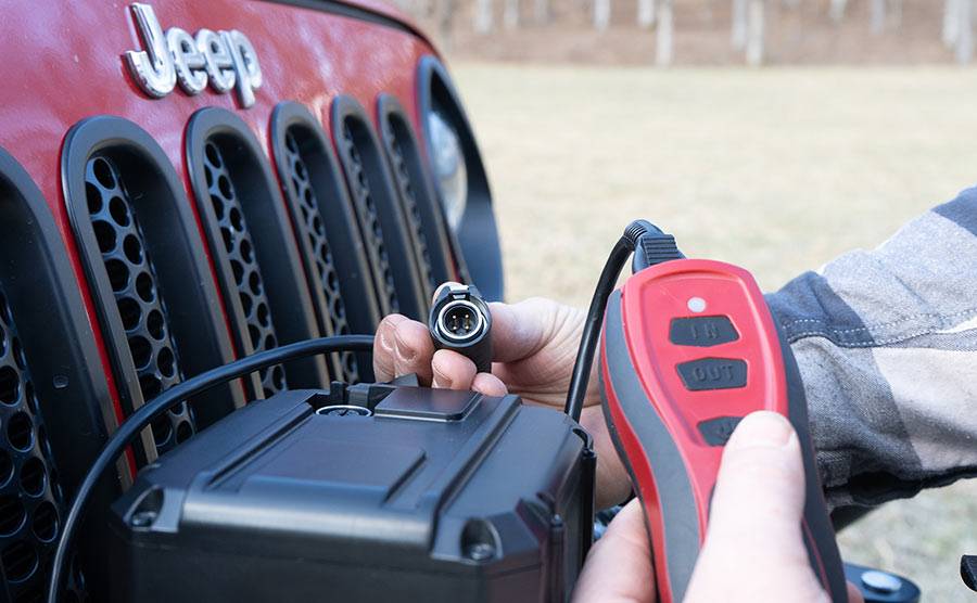 Gladiator R-Type 12,500 LB Electric Winch - Steel Rope for Off-Road