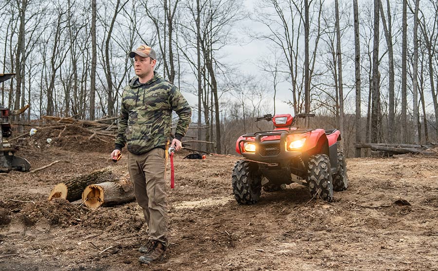 Ninja 2,000lb 12v Electric Winch - Steel Rope