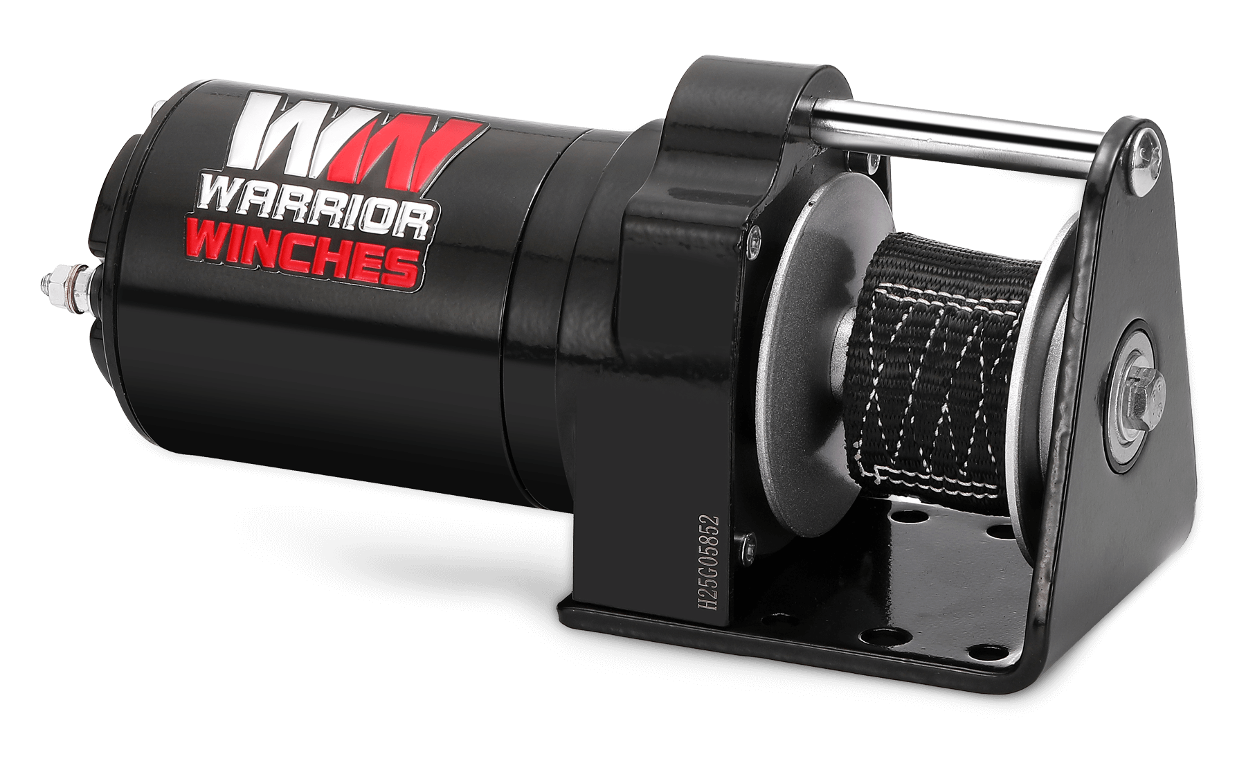 SP4000 Heavy Duty Snow plow Winch 12V electric 600lbs capacity with durable strap and weather-resistant housing