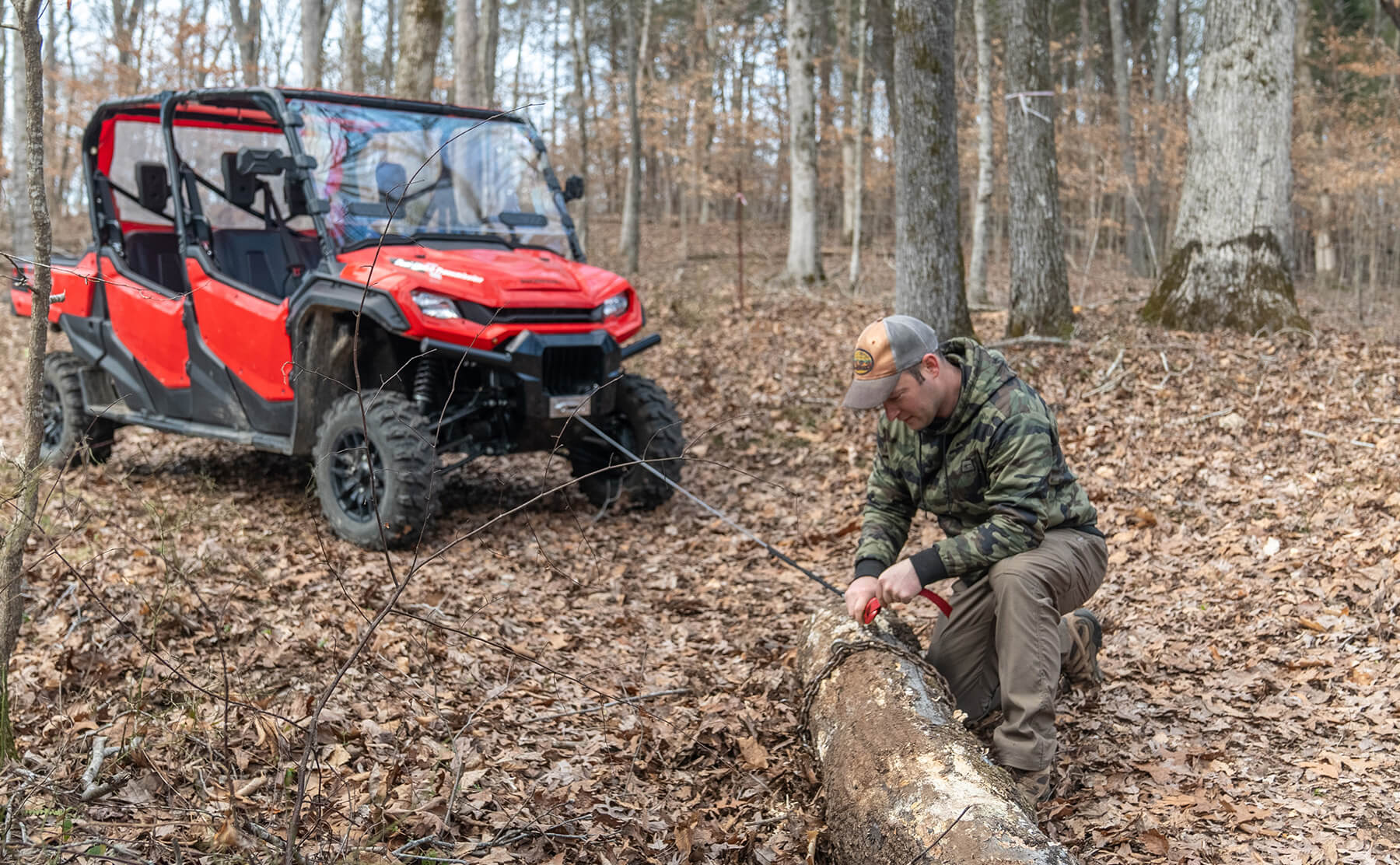 Stealth 3,500lb 12v Electric Winch - Steel Rope