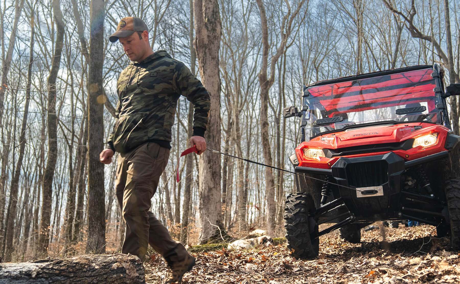 Stealth 3,500lb 12v Electric Winch - Steel Rope