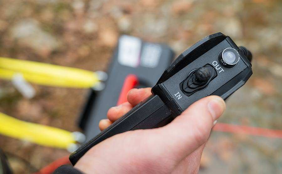 Trojan Portable Utility Winch - Heavy-Duty 4000 LB, 12V Winch
