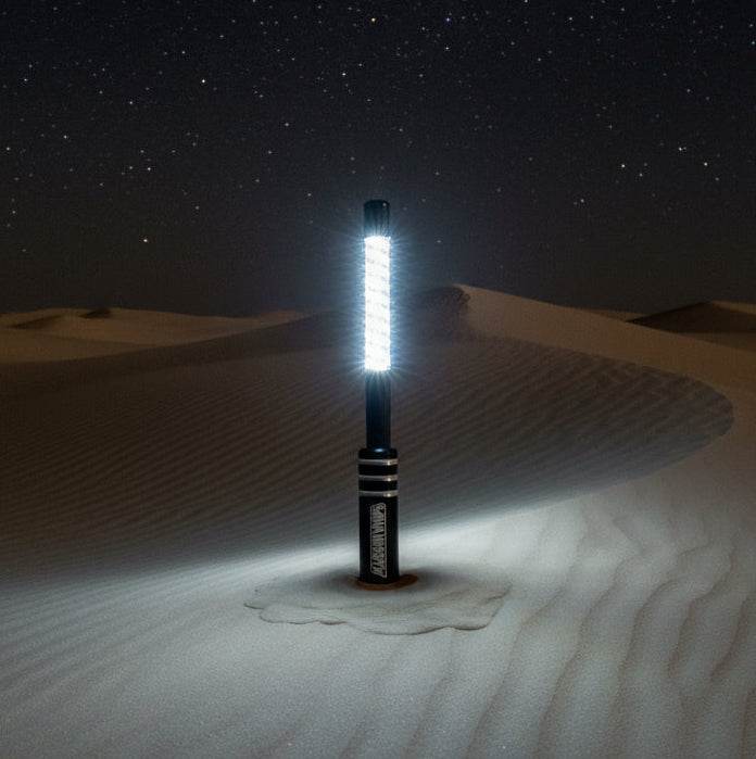 Game Changer Whips - White Edition Off-Road LED Whip Light