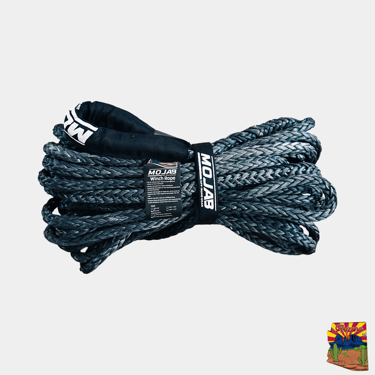 Winch line Extension - 1/2'' x 85 FT. | Durable, Reliable UHMWPE