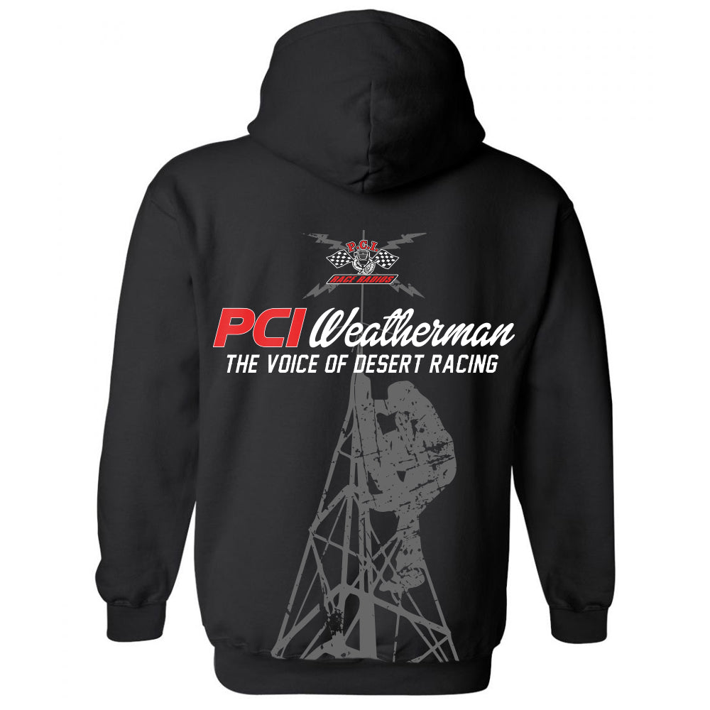 Weatherman Pullover Hoodie Back