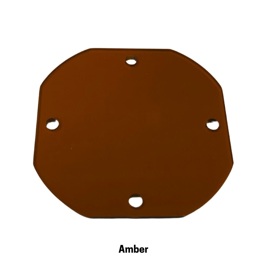 X Jr Mini LED Pod Replacement Lens - Clear, Yellow & Amber Options