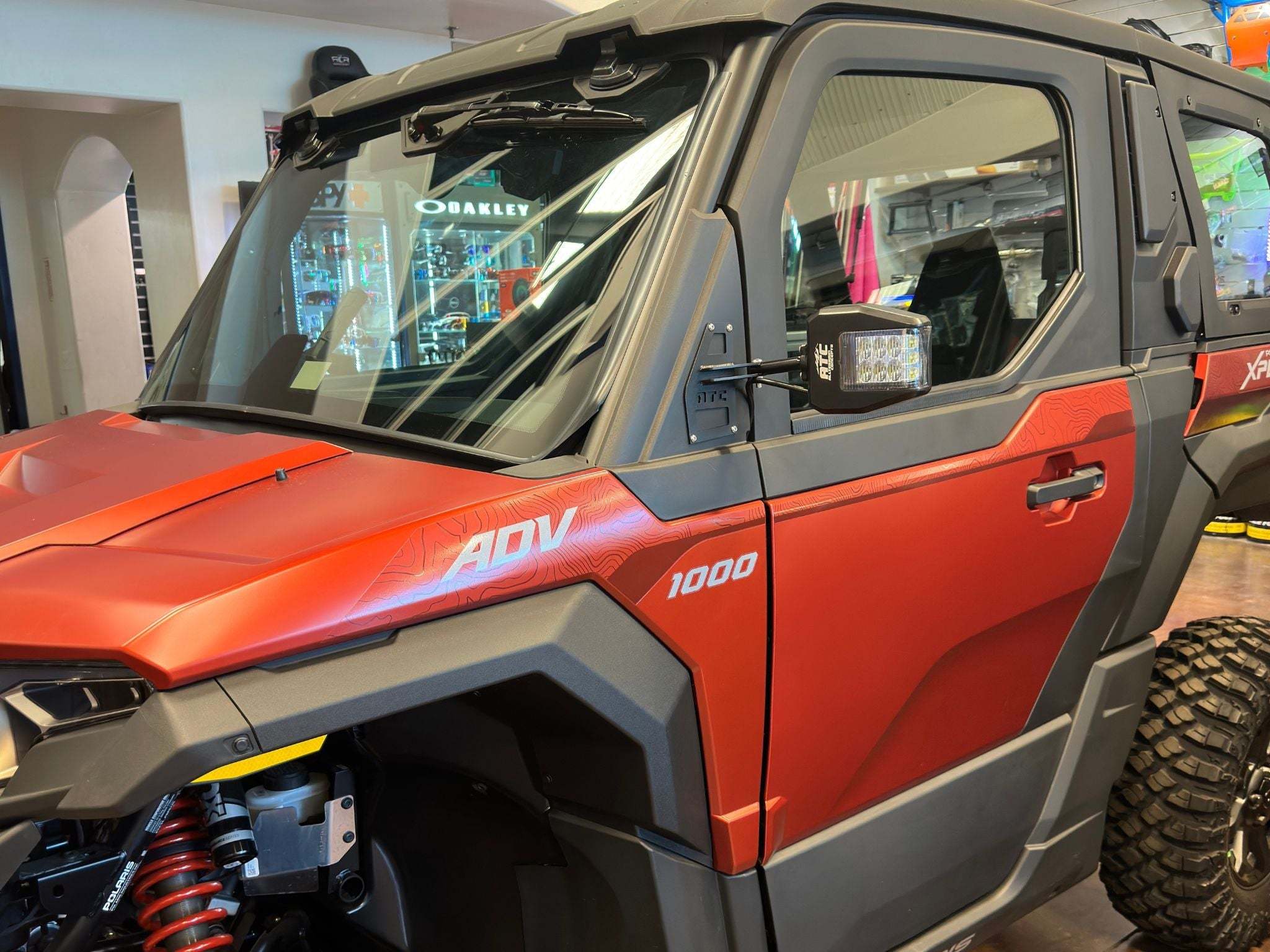 ATC Side-Winder Series Mirrors - Powerful Billet Aluminum Design