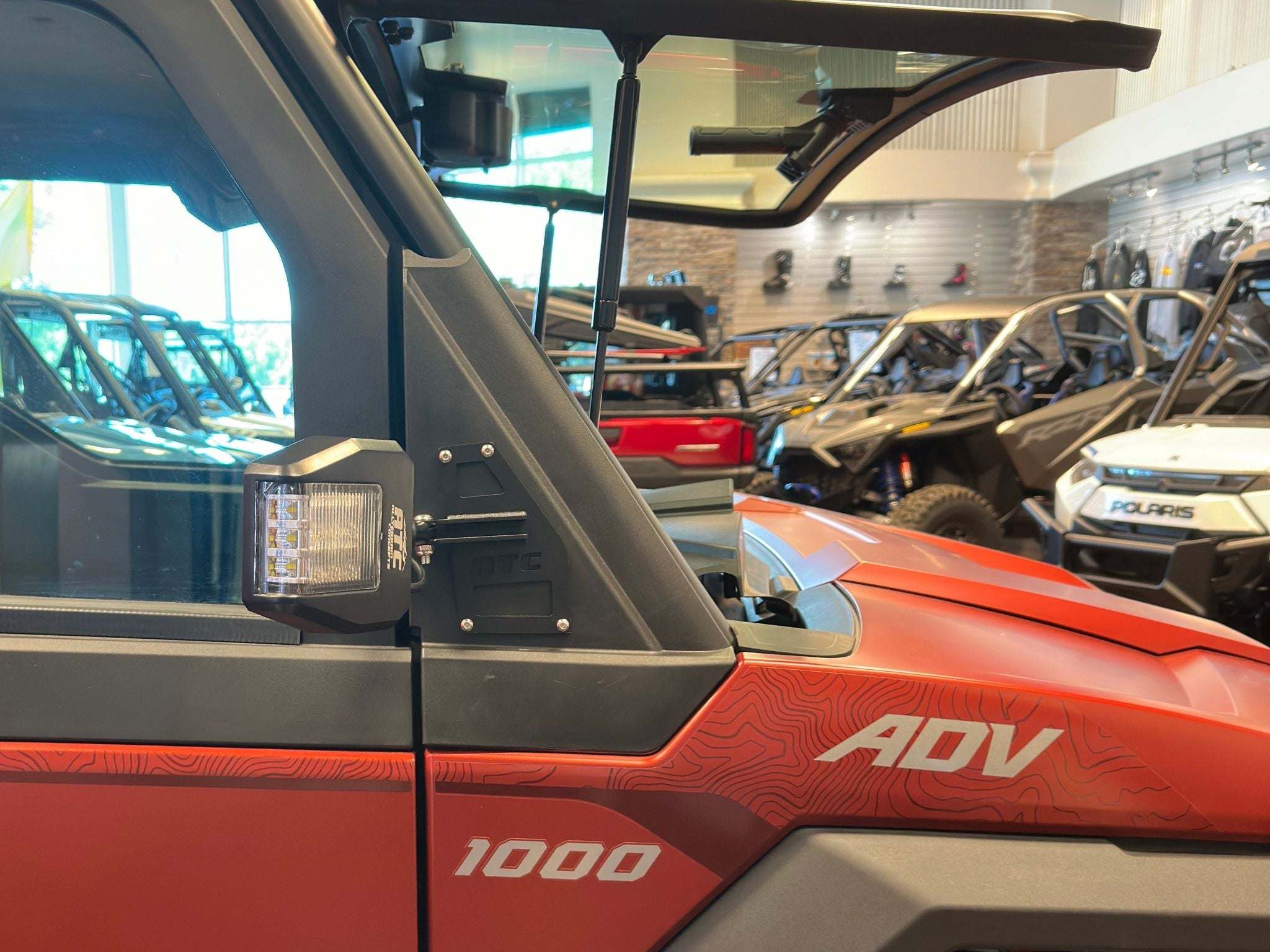 ATC Side-Winder Series Mirrors - Powerful Billet Aluminum Design