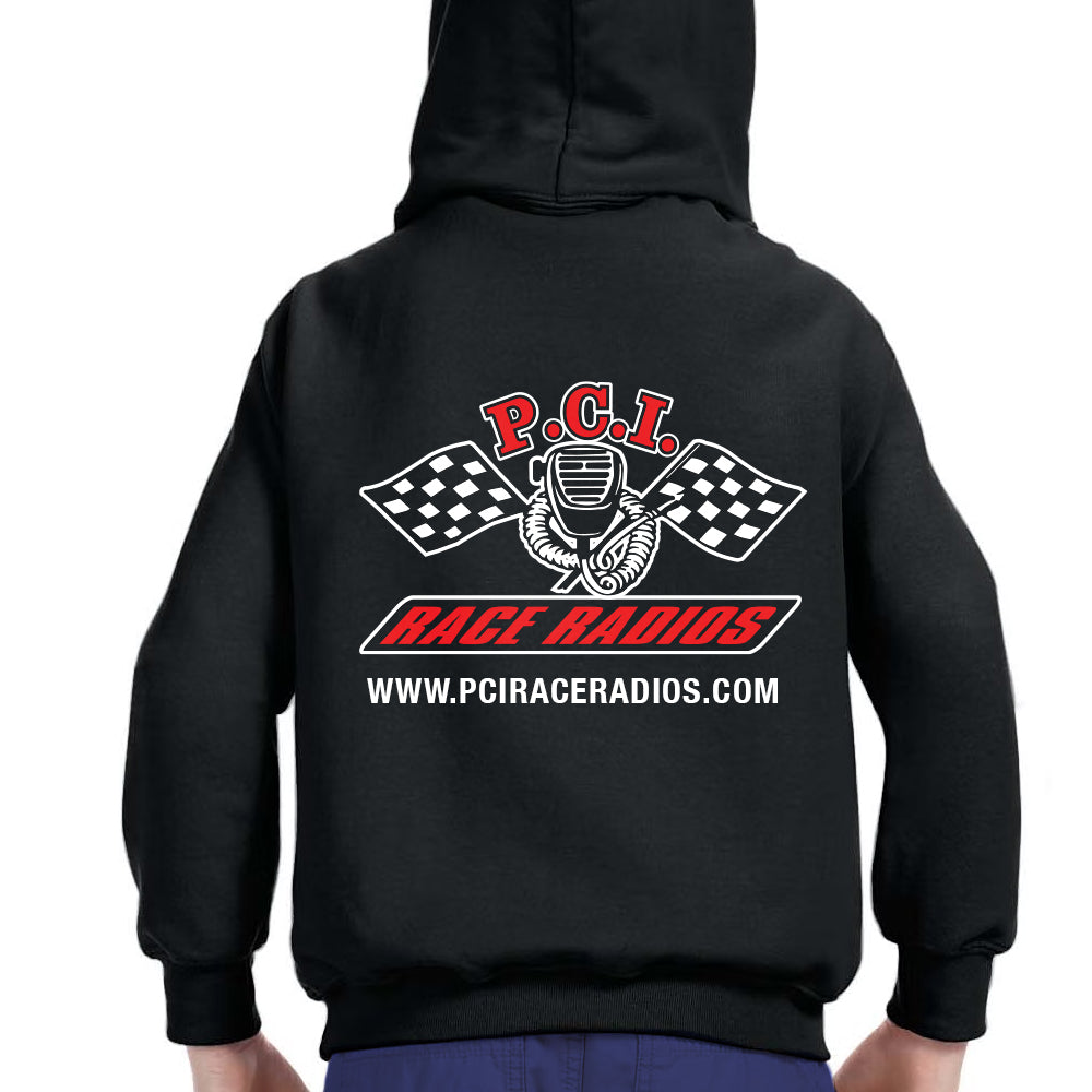 PCI Kids Zip Up Hoodie Back