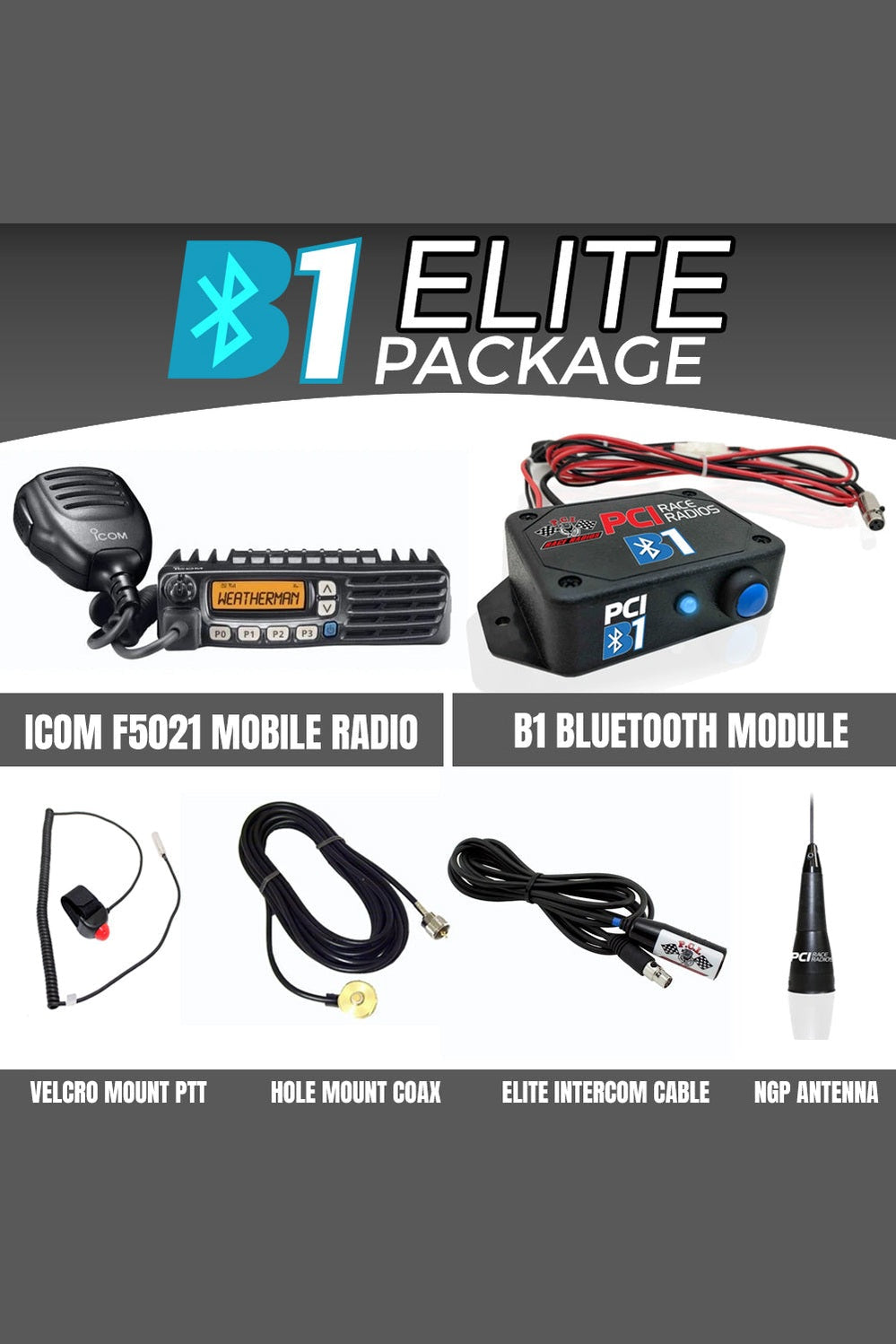 PCI Elite B1 Package Icom