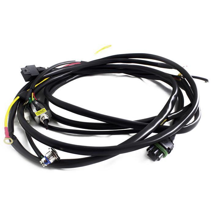OnX6 Hybrid Laser wiring harness with mode switch and heavy duty gauge wire for light bars
