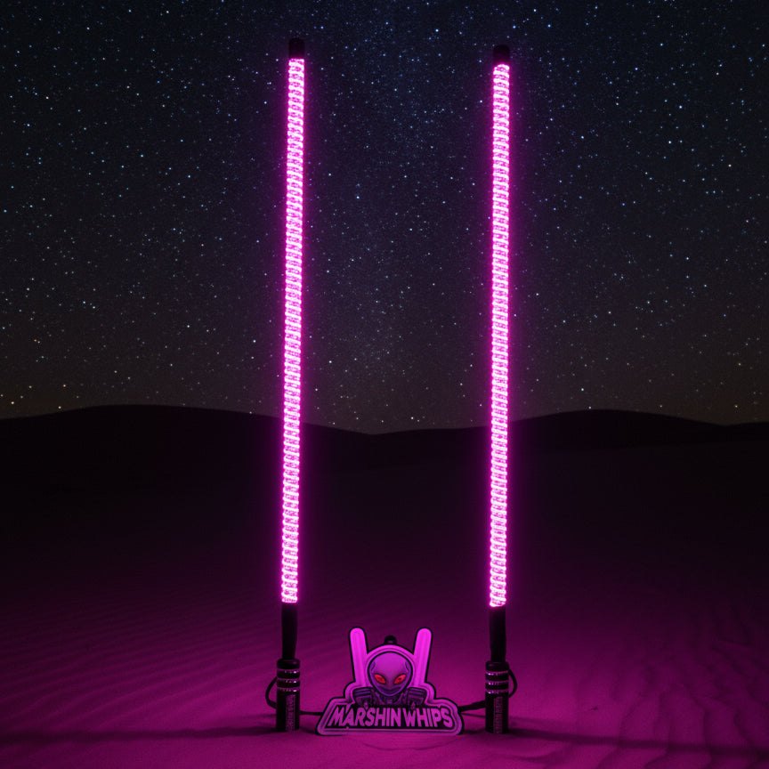 V2 Whips - Durable Off-Road Lighting Set with Easy Install