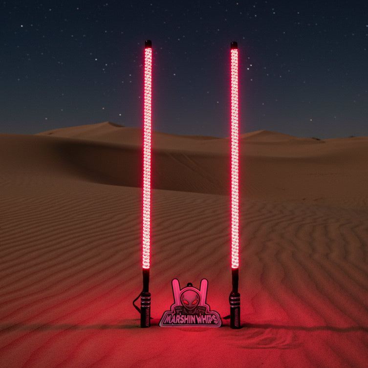 V2 Whips - Durable Off-Road Lighting Set with Easy Install