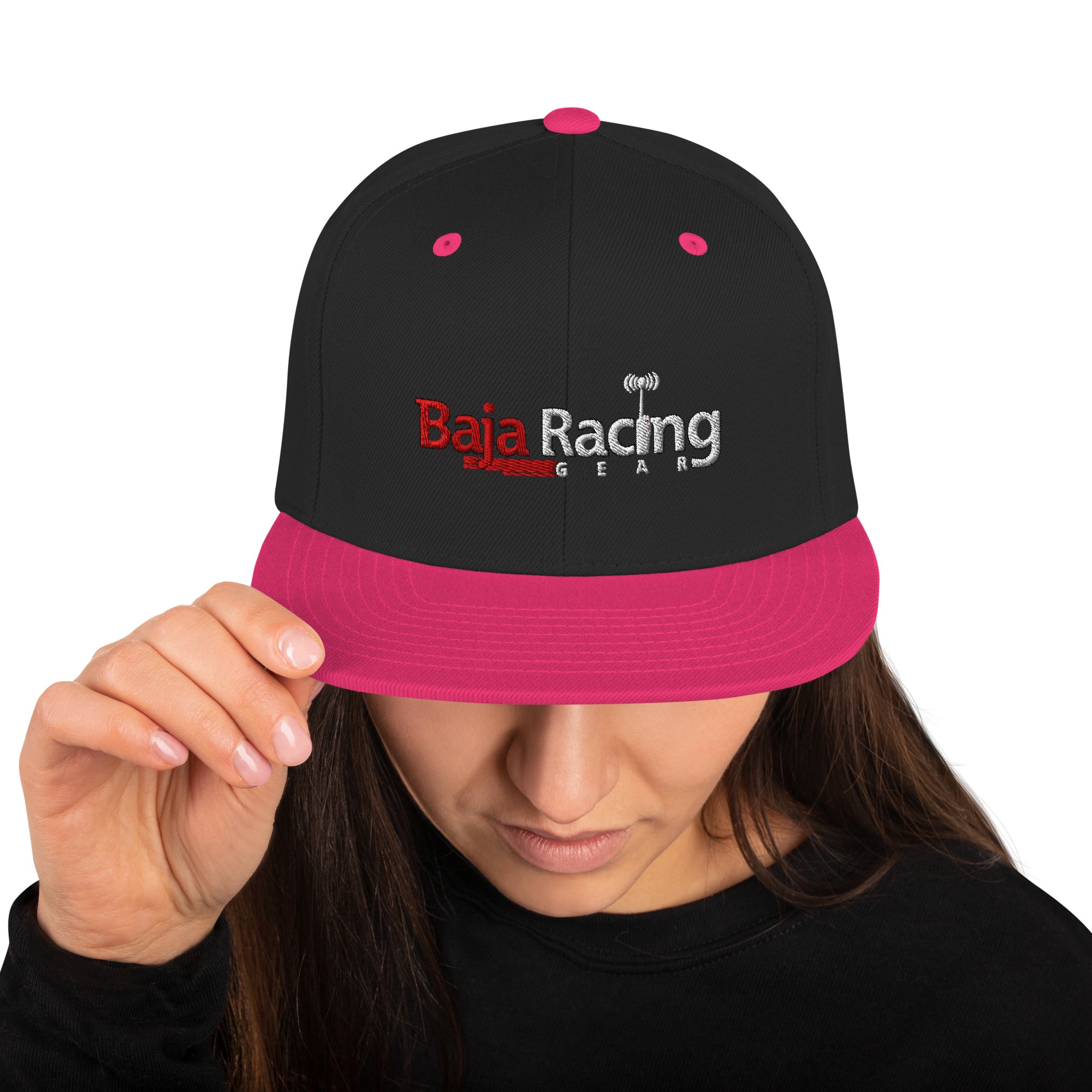 Baja Racing Gear Snapback Hat