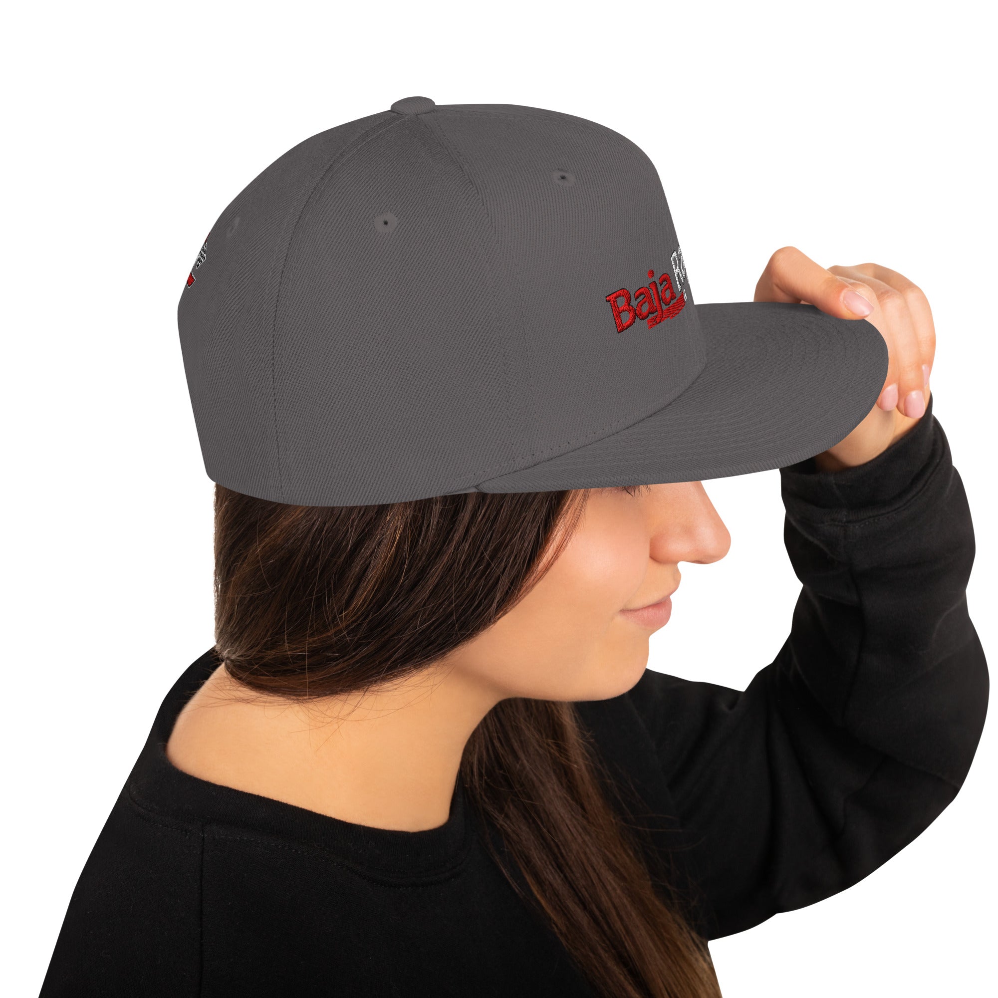 Baja Racing Gear Snapback Hat