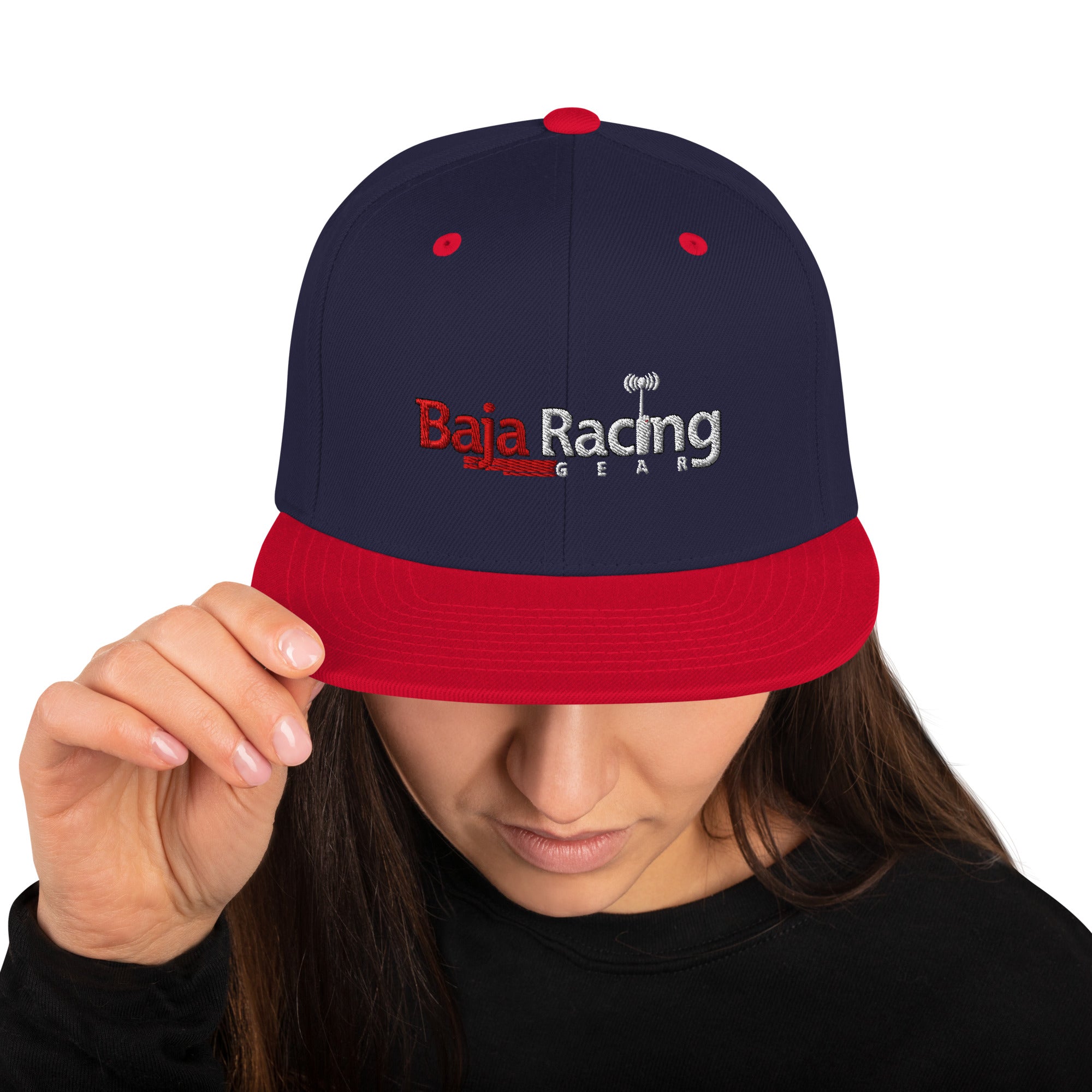 Baja Racing Gear Snapback Hat