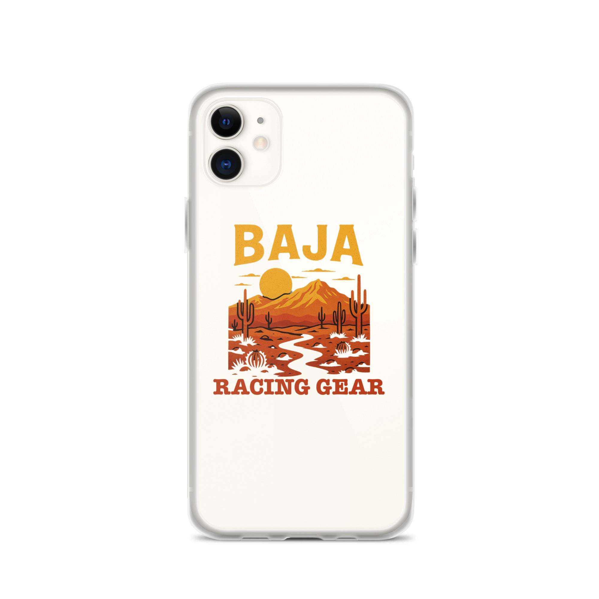 Baja Sunset Clear Case for iPhone® - Slim, Protective & Wireless Compatible