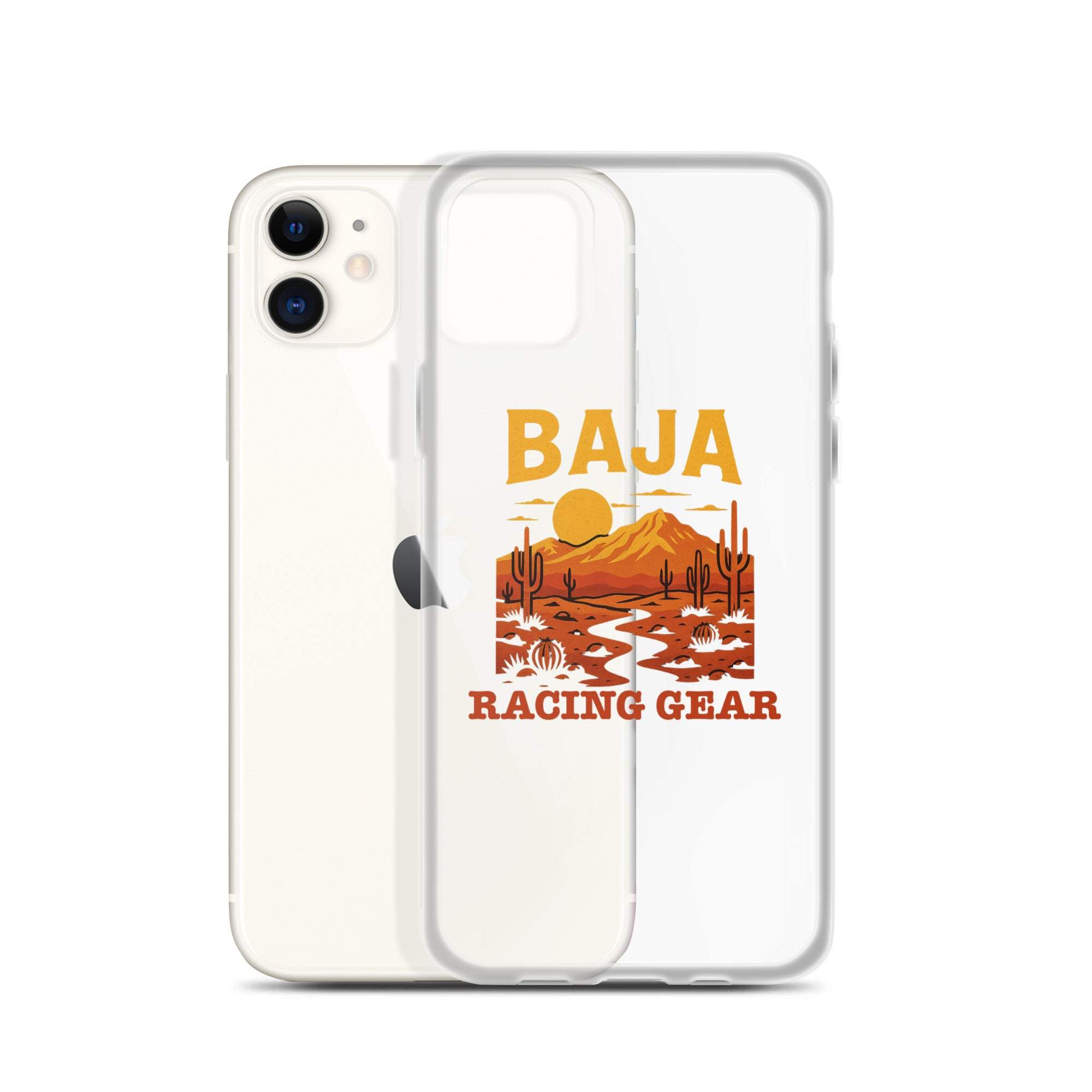 Baja Sunset Clear Case for iPhone® - Slim, Protective & Wireless Compatible