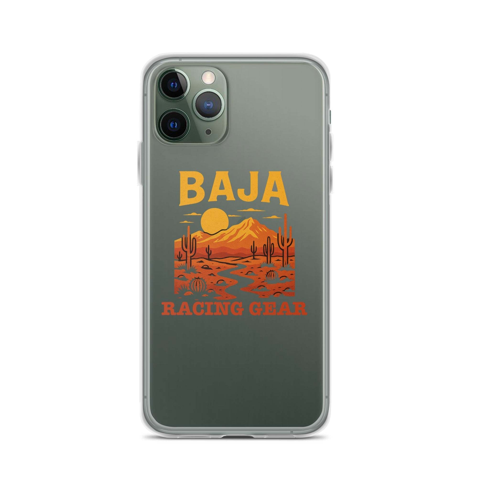 Baja Sunset Clear Case for iPhone® - Slim, Protective & Wireless Compatible