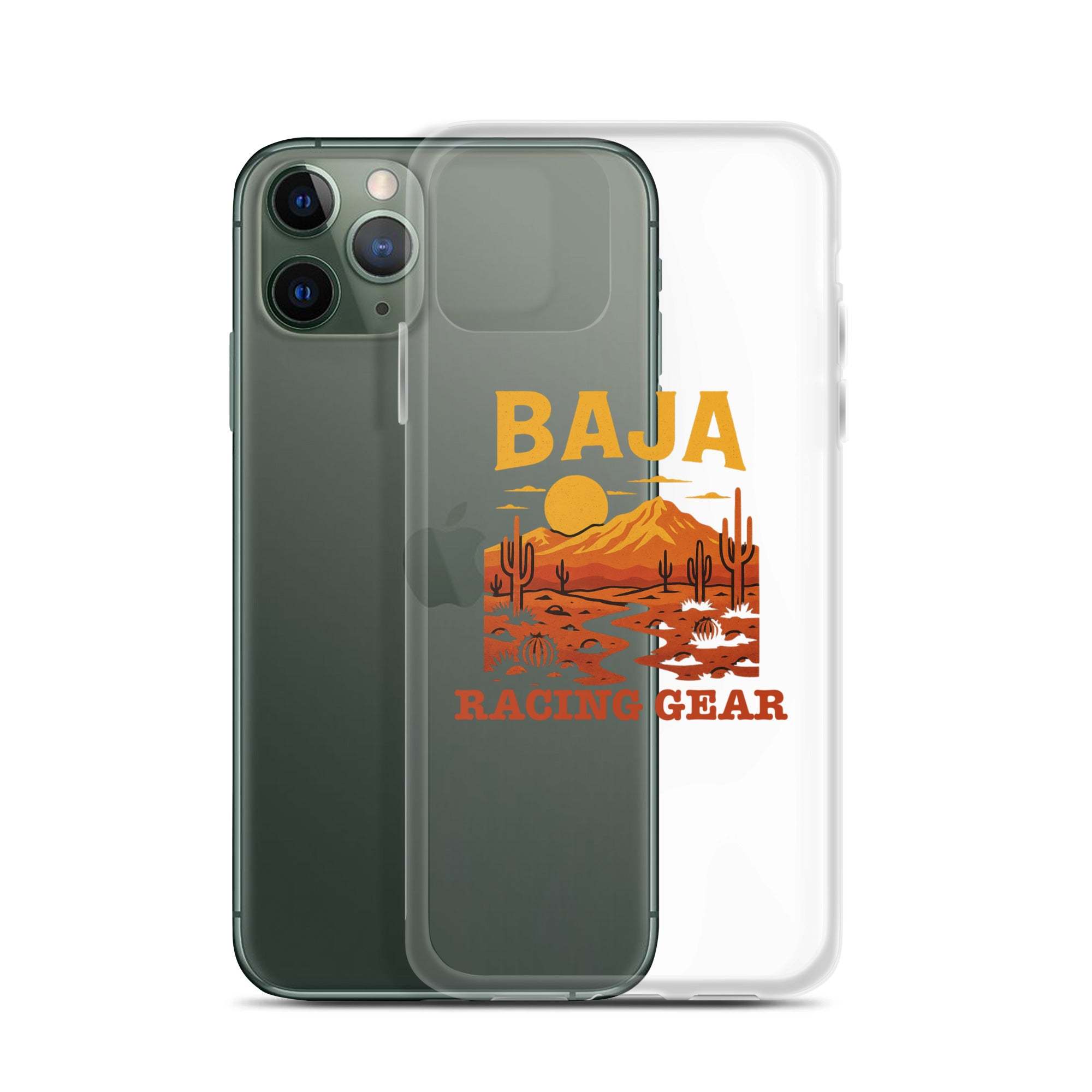 Baja Sunset Clear Case for iPhone® - Slim, Protective & Wireless Compatible