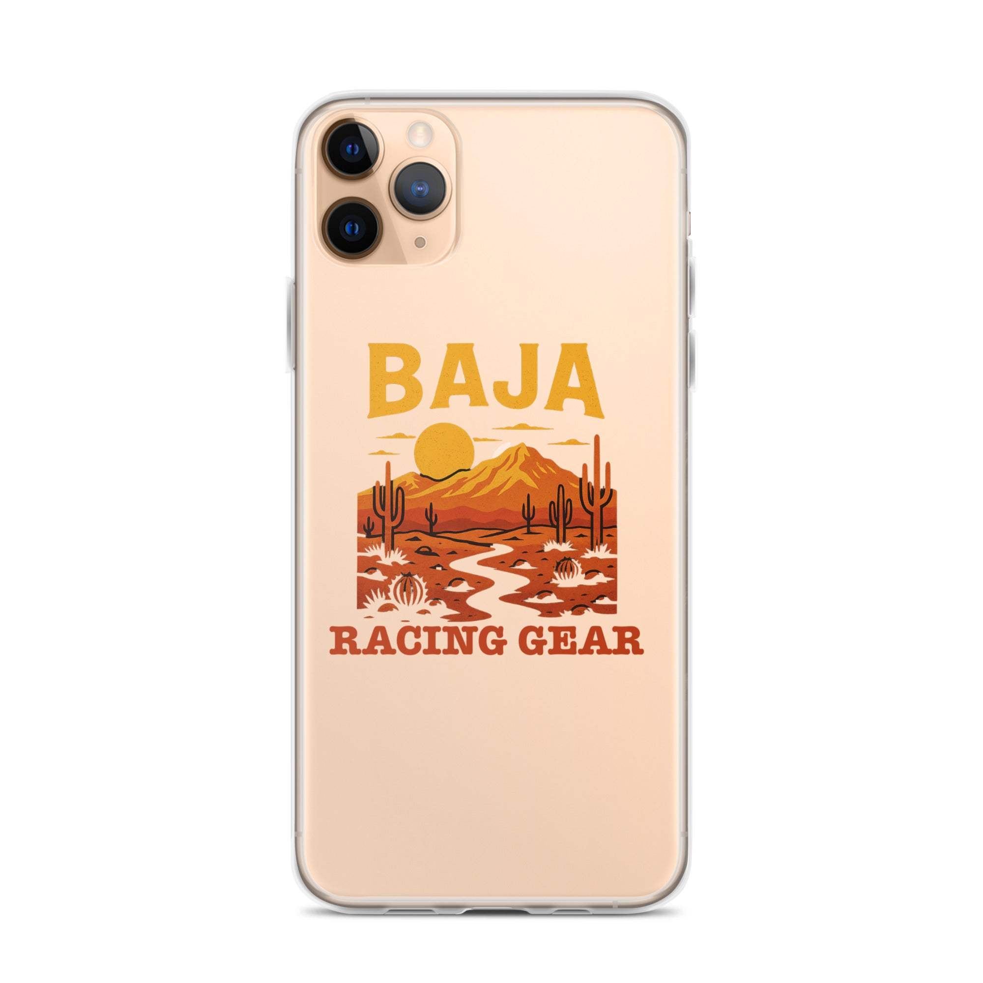 Baja Sunset Clear Case for iPhone® - Slim, Protective & Wireless Compatible