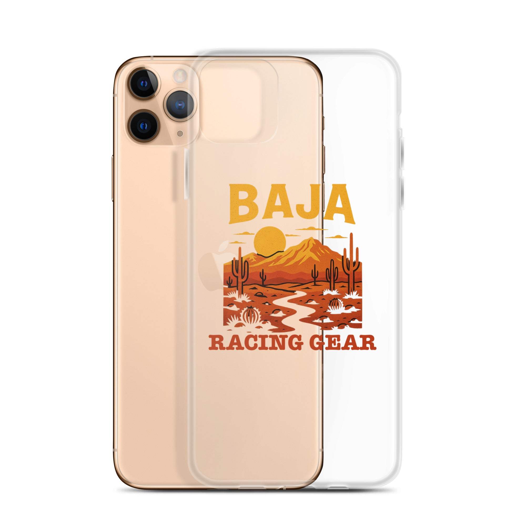Baja Sunset Clear Case for iPhone® - Slim, Protective & Wireless Compatible
