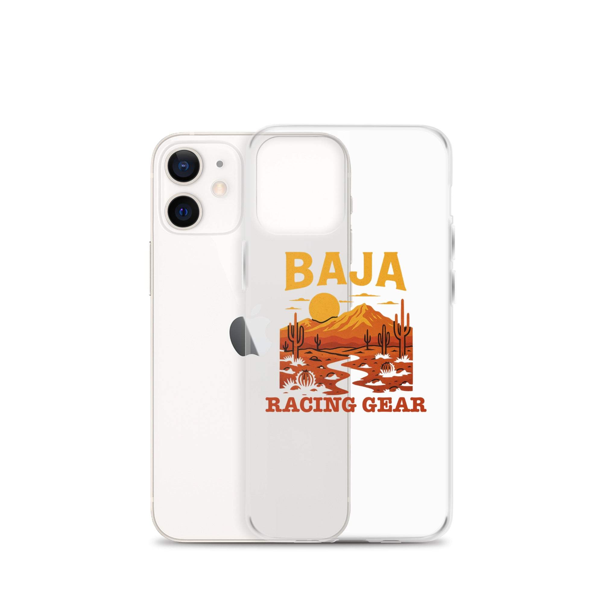 Baja Sunset Clear Case for iPhone® - Slim, Protective & Wireless Compatible