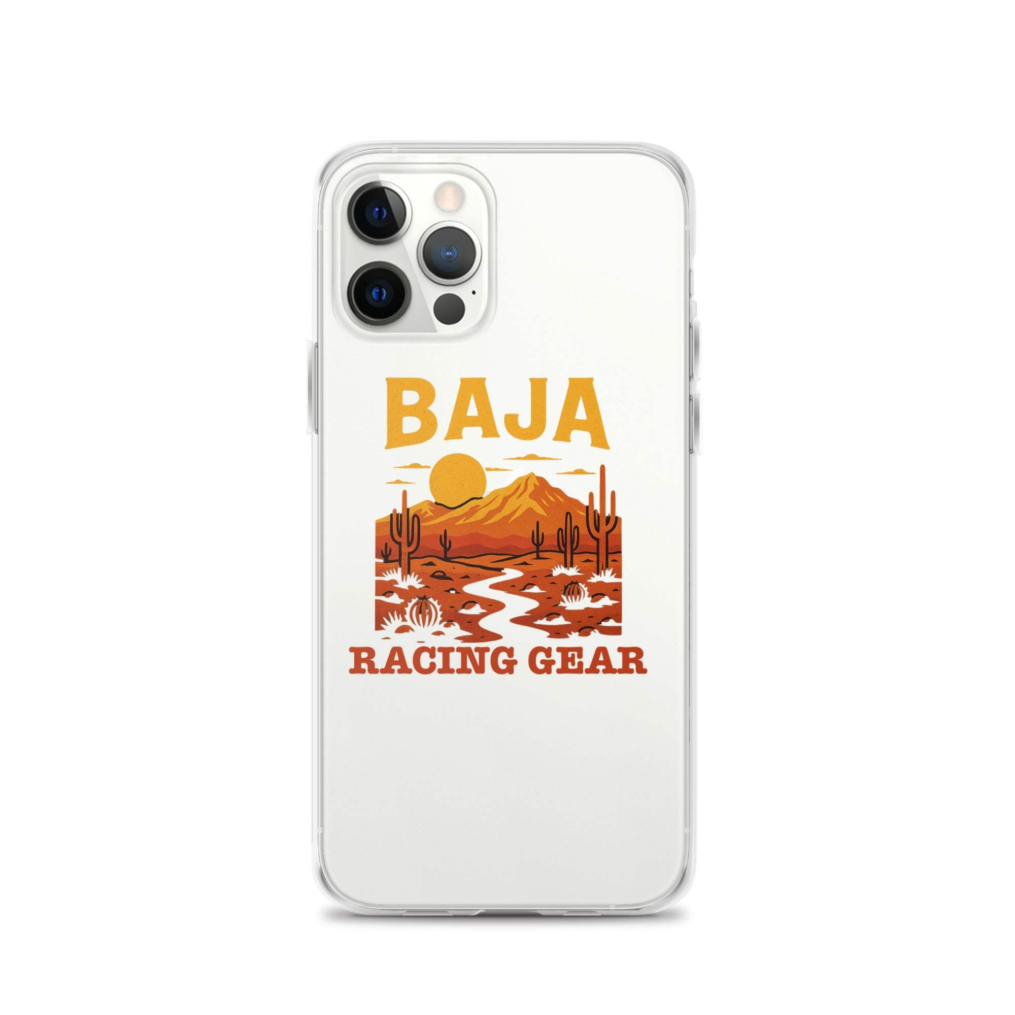 Baja Sunset Clear Case for iPhone® - Slim, Protective & Wireless Compatible