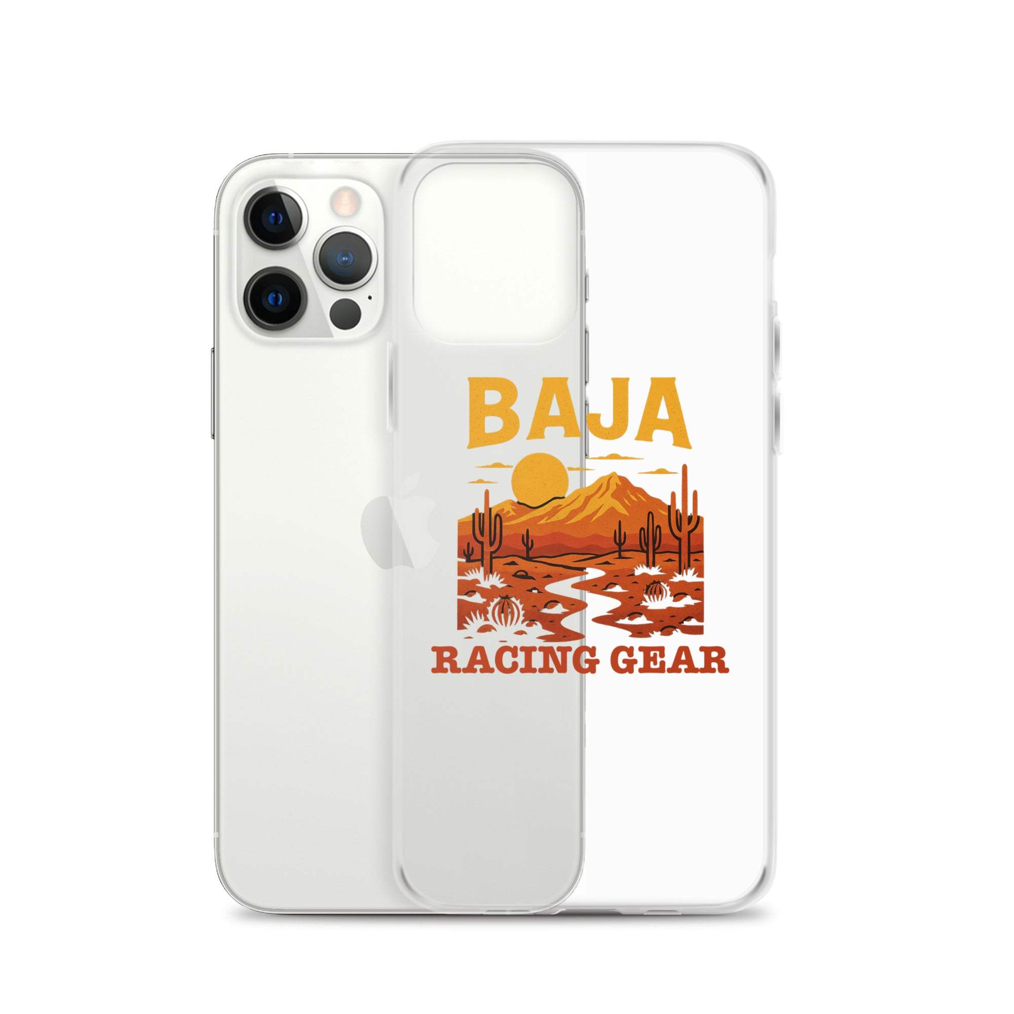 Baja Sunset Clear Case for iPhone® - Slim, Protective & Wireless Compatible
