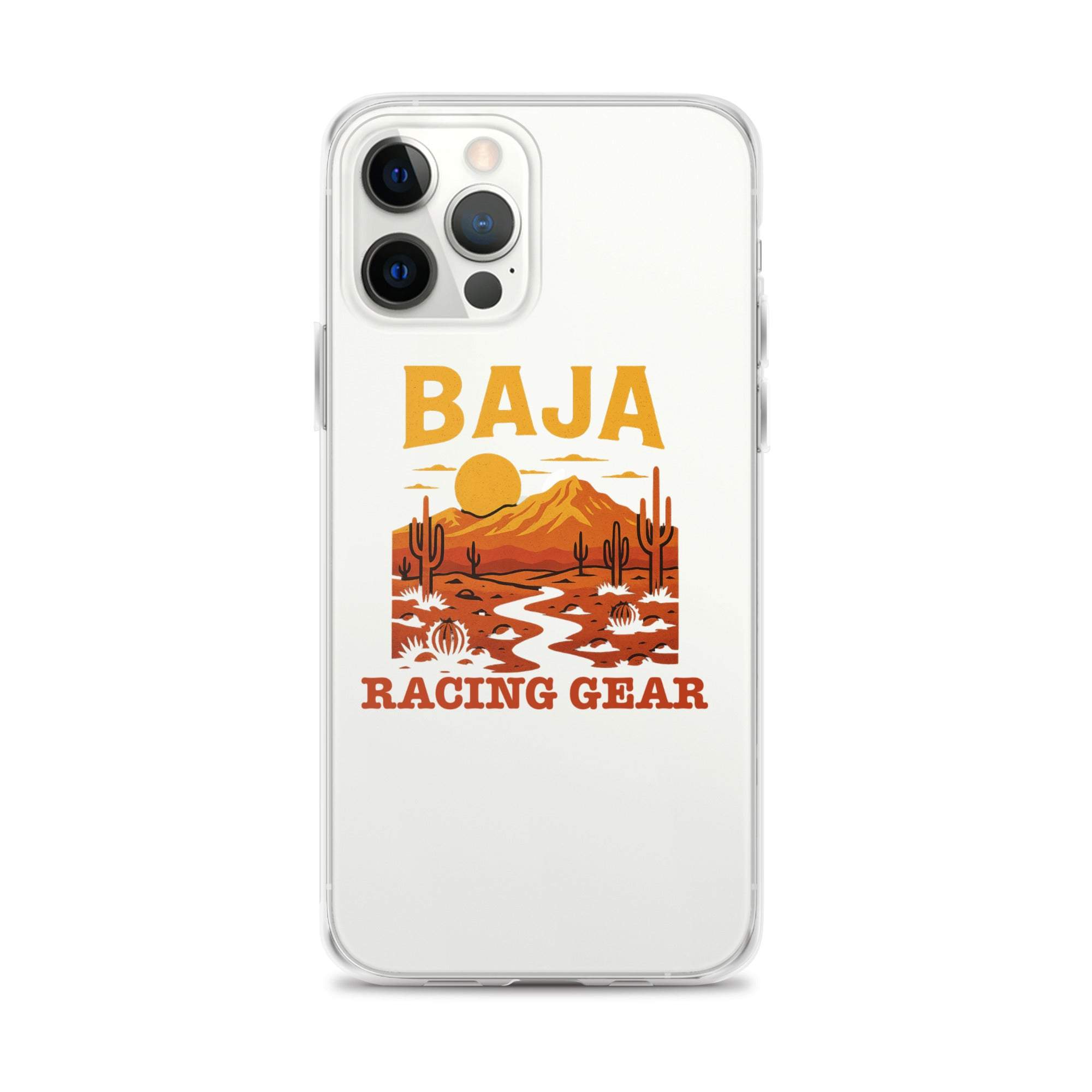 Baja Sunset Clear Case for iPhone® - Slim, Protective & Wireless Compatible