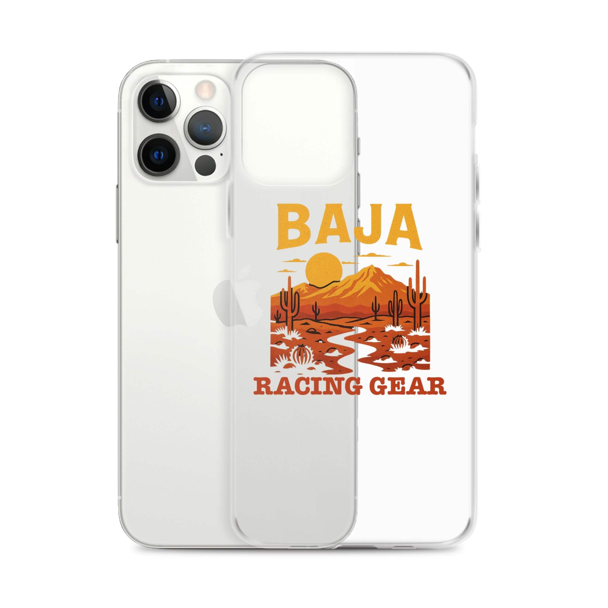 Baja Sunset Clear Case for iPhone® - Slim, Protective & Wireless Compatible
