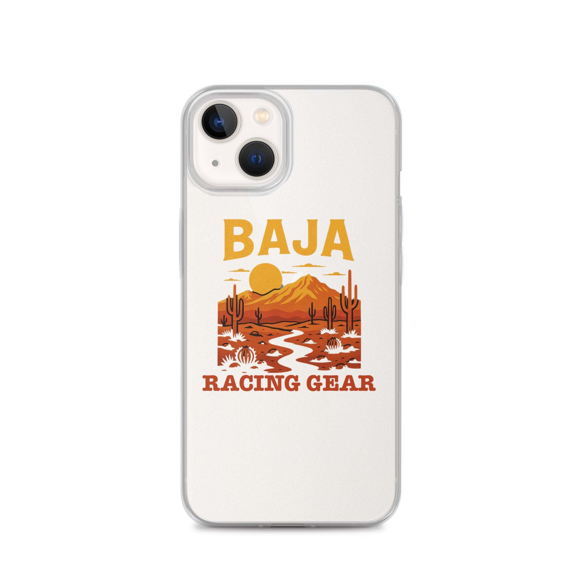 Baja Sunset Clear Case for iPhone® - Slim, Protective & Wireless Compatible