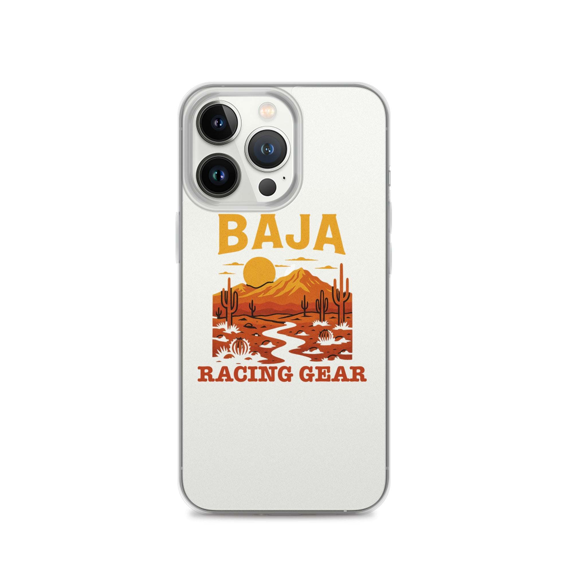 Baja Sunset Clear Case for iPhone® - Slim, Protective & Wireless Compatible