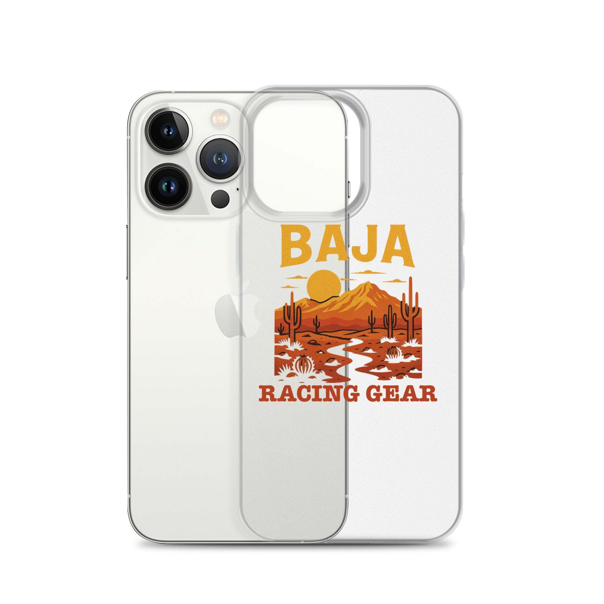 Baja Sunset Clear Case for iPhone® - Slim, Protective & Wireless Compatible