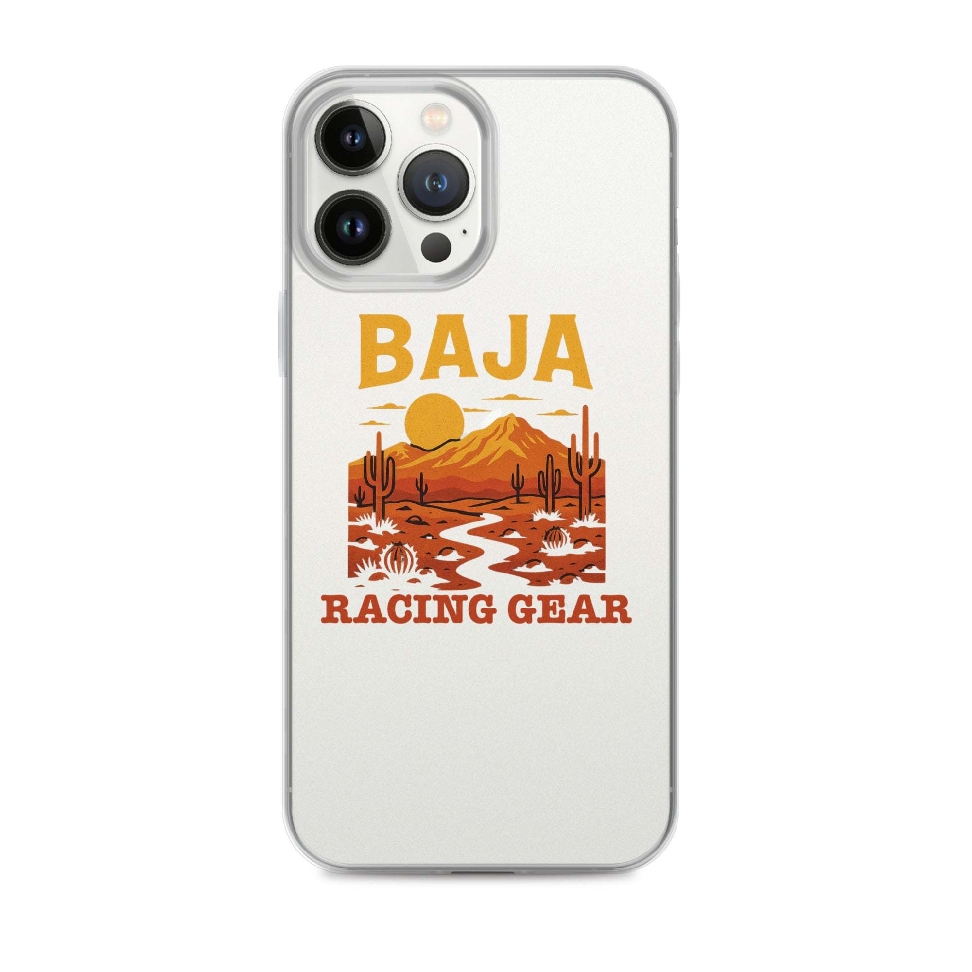 Baja Sunset Clear Case for iPhone® - Slim, Protective & Wireless Compatible